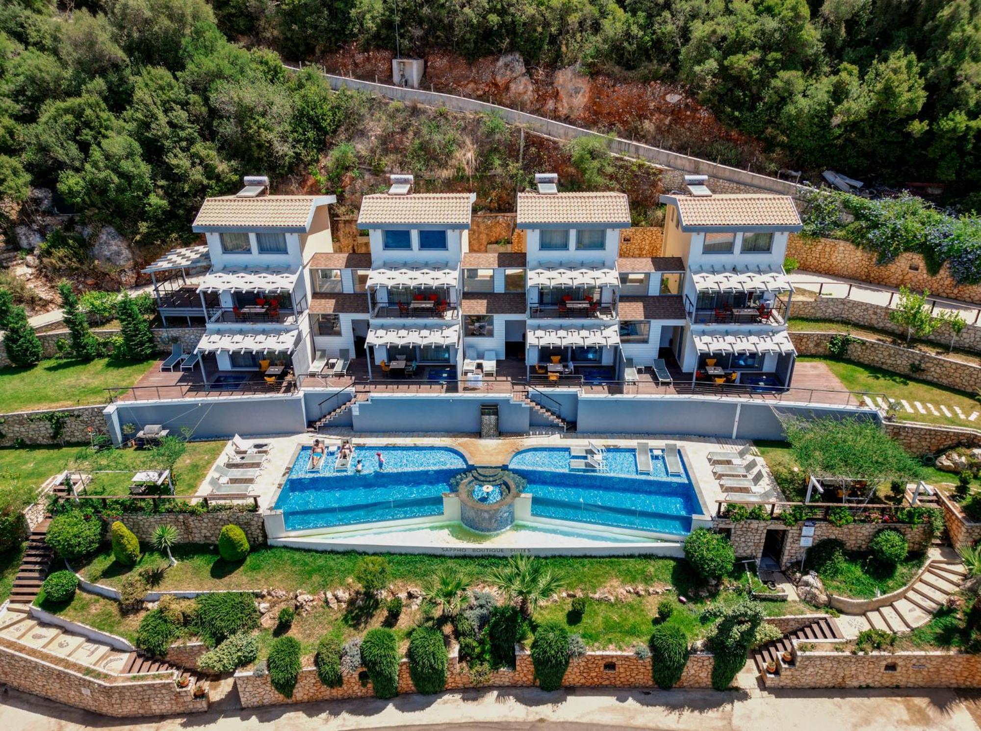 Sappho Boutique Suites Васілікі Екстер'єр фото